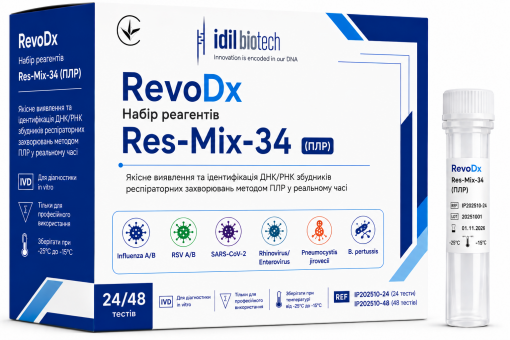 RevoDx Набір реагентів Res-Mix-34