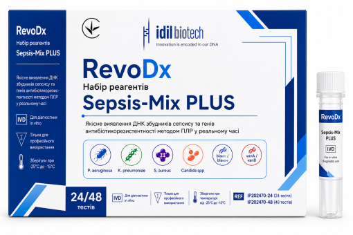 RevoDx Набір реагентів Sepsis-Mix PLUS