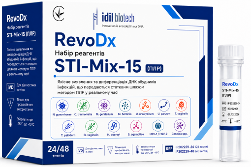 RevoDx Набір реагентів STI-Mix-15