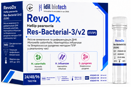RevoDx Набір реагентів Res-Bacterial-3/v2