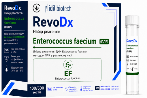RevoDx Набір для виявлення ДНК Enterococcus faecium