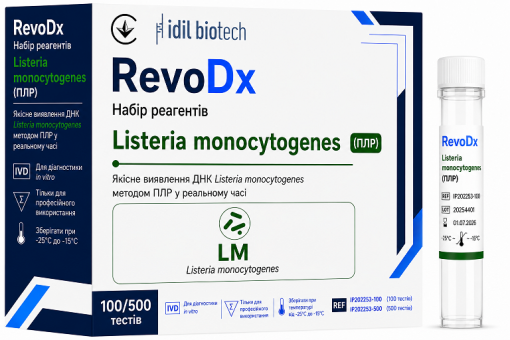 RevoDx Набір реагентів Listeria monocytogenes