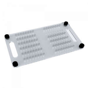 Штатив для пробірок Епендорф 0.2 мл. на 96 місць (оргскло)